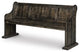 Beaumont Lane Wood Dining Bench in Pine