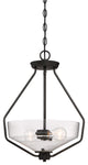 Printers Row Inverted Pendant, Oil Rubbed Bronze
