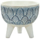 Decorative Pot With Legs, 2-Piece Set