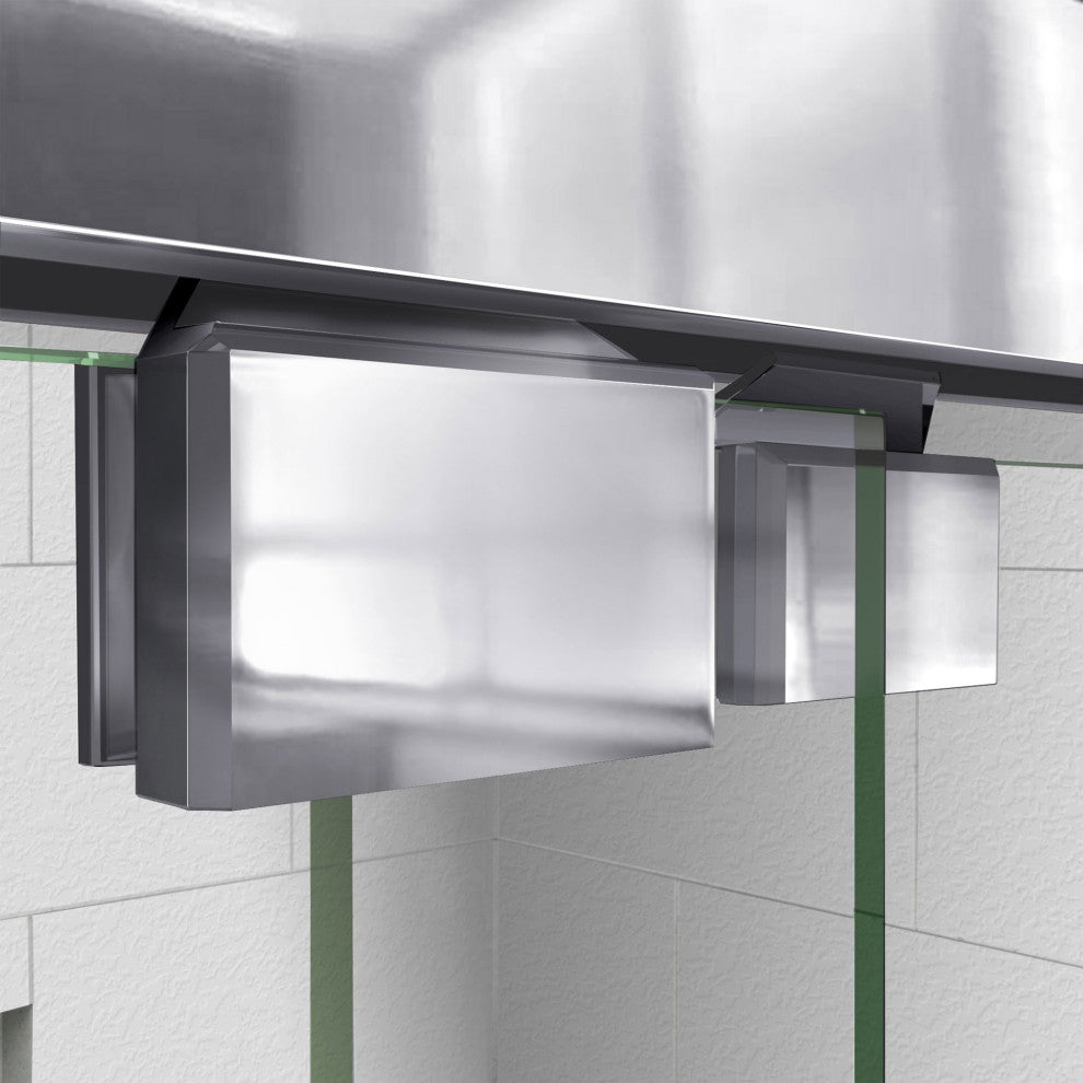 Encore 56-60"x76" Bypass Sliding Shower Door, Chrome