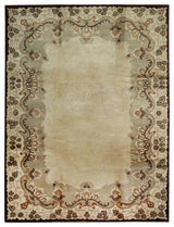 Beige Traditional oriental Ningxia Area Rug