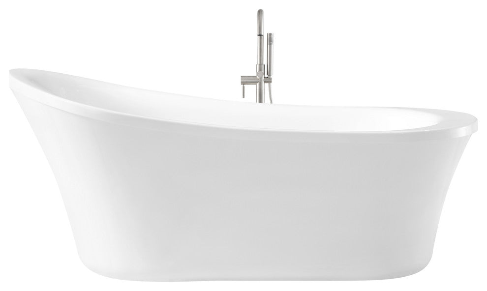 Ove Decors Rachel Freestanding 70" Bathtub Kit With Athena Faucet
