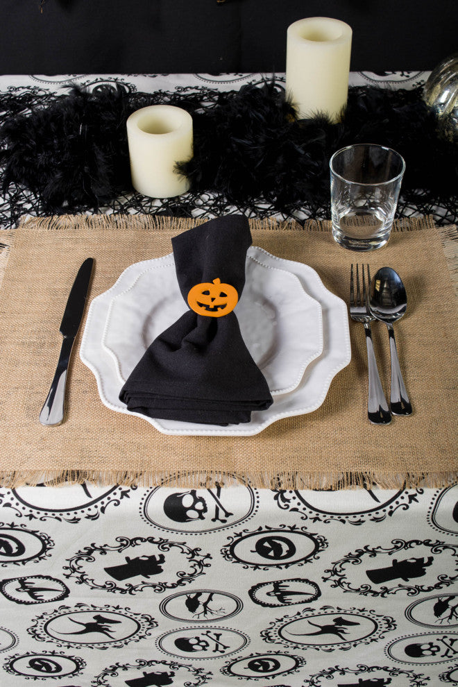 Halloween Portrait Tablecloth 60"x120"