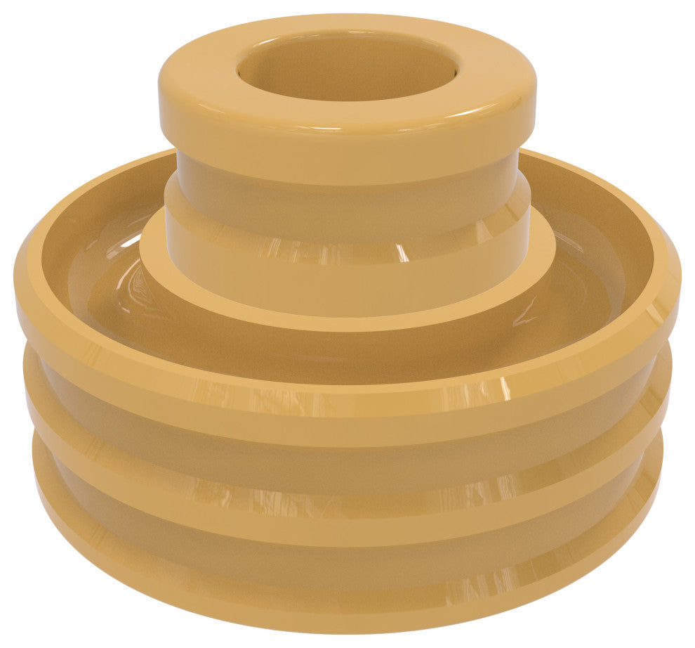 Modern Bevel Reversible Candle Holder