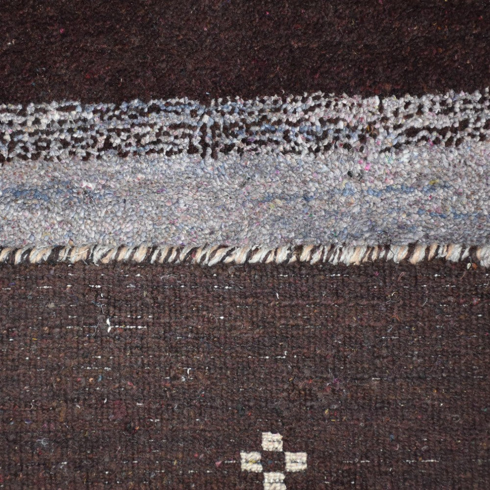 HAND KNOTTED LOOM SILK ECO-FRIENDLY RUG-8'x10',Rectangle,Brown Beige,Contemporar