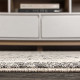 Amir Moroccan Beni Souk Rug, Cream/Gray, 8 X 10