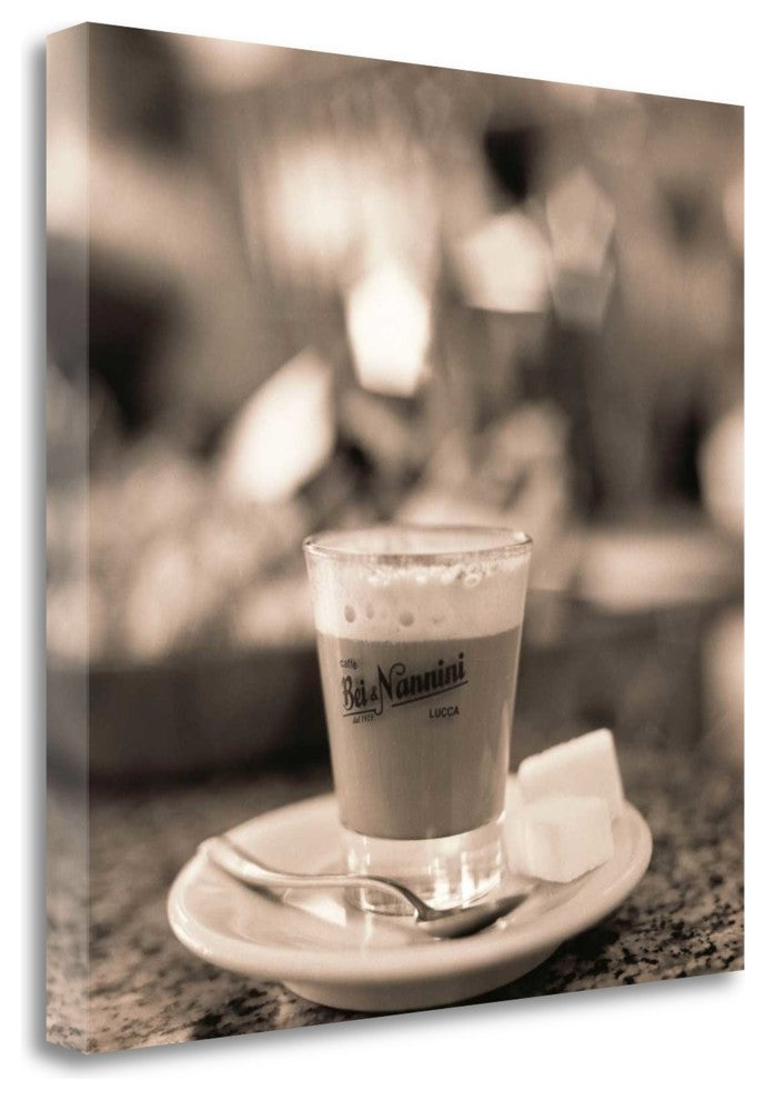 "Caffe Lucca" By Alan Blaustein, Giclee Print on Gallery Wrap Canvas