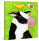 Marmont Hill, "Moosic to My Ears" by Janet Nelson Print on Wrapped Canvas, 18x18