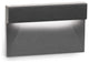 LED Horizontal Ledge Step and Wall Light, Black