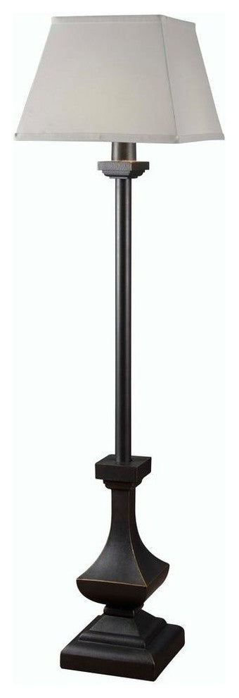 Kenroy Home Palladium Outdoor Solar Floor Lamp, Warm Bronze - 32571WBZ
