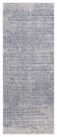 Surya Presidential PDT-2315 3'3"x10' Rug, Bright Blue/Pale Blue/Blue/Gray/Ivory