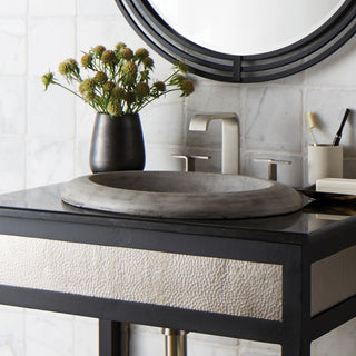 Cuyama Bathroom Sink, Ash
