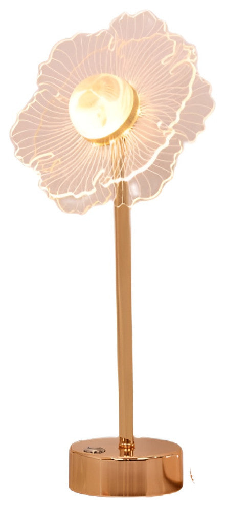 Heiden | Magic Table LED Lamp in the Shape of Butterfly, Sun Flower