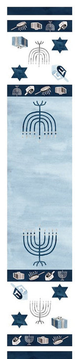 Laural Home Happy Hanukkah 13" X 72" Table Runner