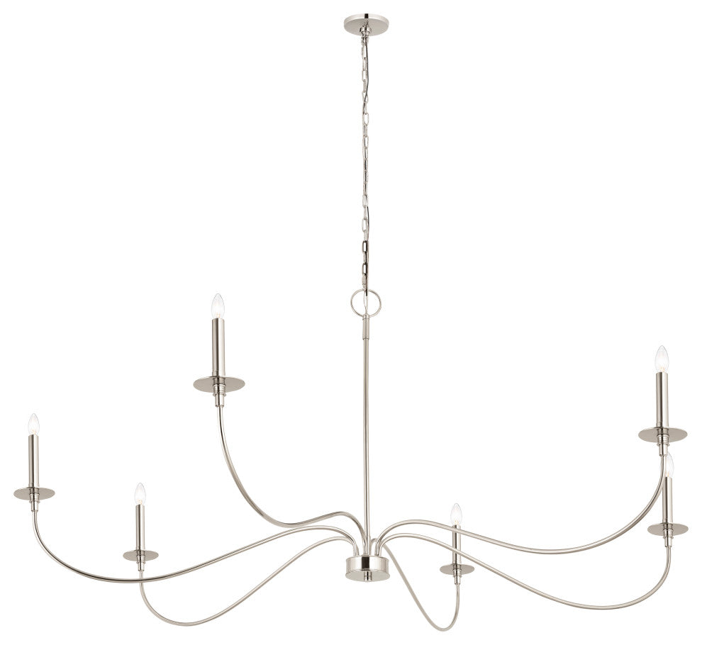 Zlite 2301-63PN 6-Light Chandelier, Other