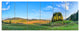 Long Panorama with Little Forest, Landscape Canvas Art Print, 70"x28", 6 Panels