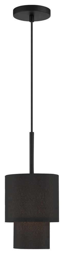 Bainbridge 1-Light Black Mini Pendant