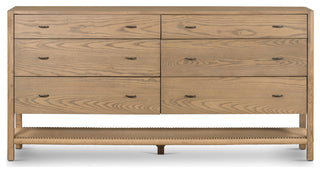 Zuma 6 Drawer Dresser, Dune Ash