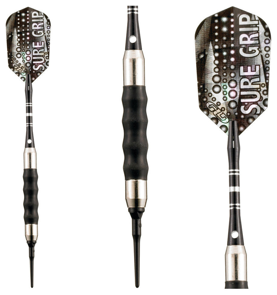 Viper Sure Grip Black Soft Tip Darts, 16 Grams