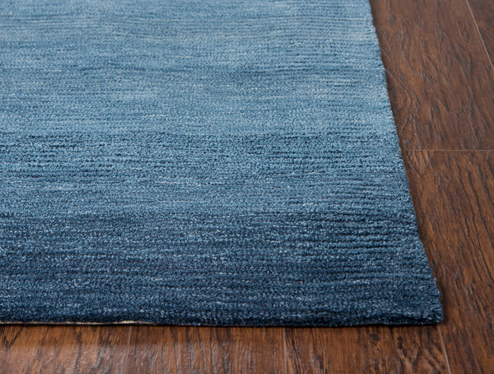 Rizzy Home DUN107 Dune Area Rug 5'x8' Blue