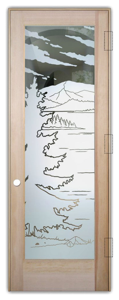 Interior Prehung Door or Interior Slab Door - Lake Arrowhead - Douglas Fir...