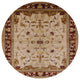 Ahgly Company Indoor Round Mid-Century Modern Area Rugs, 6' Round