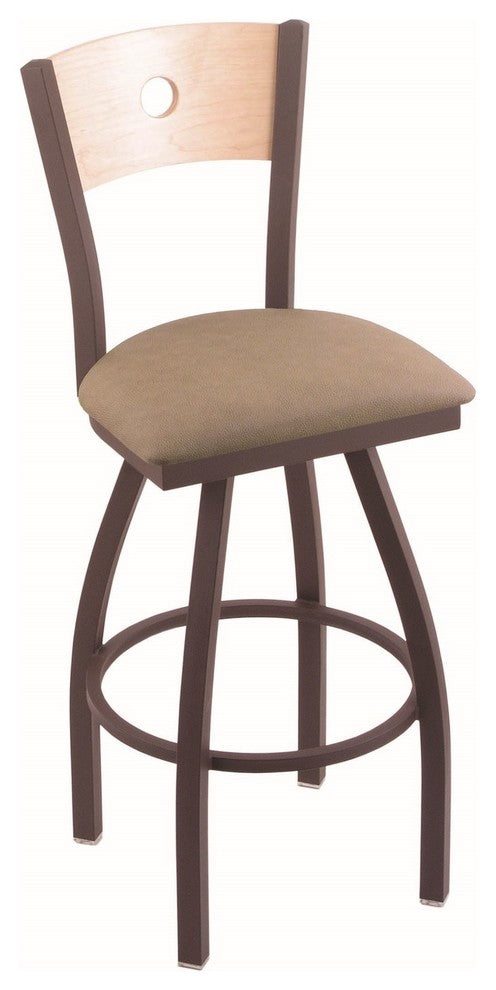 Holland Bar Stool, 830 Voltaire 30 Bar Stool, Bronze Finish