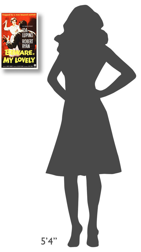 "Beware My Lovely" Stretched Canvas Giclee by Hollywood Photo Archive, 11x16"