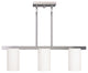 Astoria Chandelier, Brushed Nickel