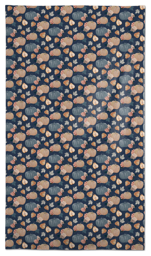 Sweet Harvest Pattern Blue 4 58"x102" Tablecloth