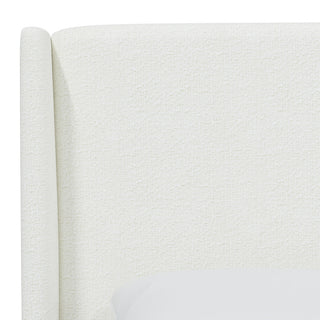 Queen Bed, Milano Snow
