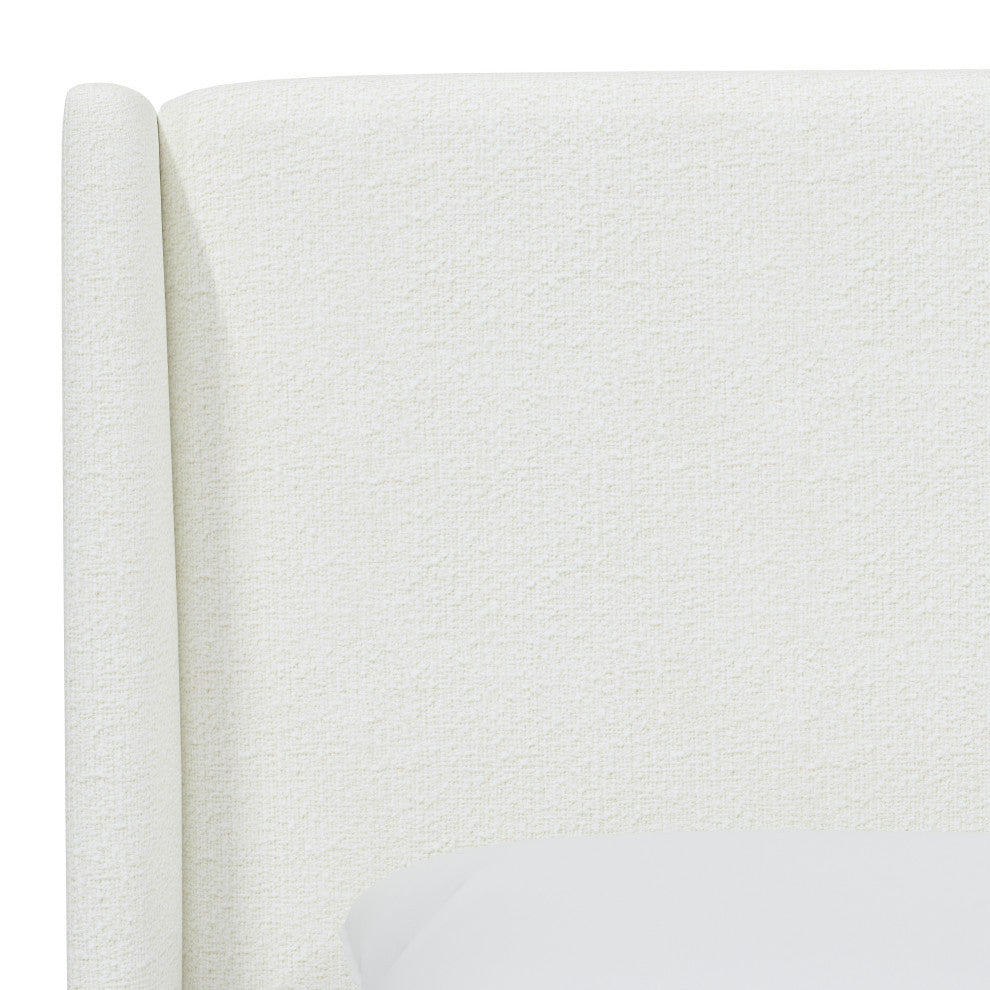 Queen Bed, Milano Snow