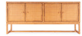 Captiva Rattan 4 Door 76" Sideboard