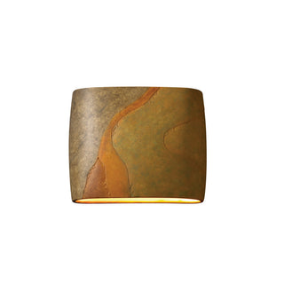 Ambiance Wide ADA Oval Wall Sconce, Harvest, Incandescent