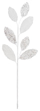 Vickerman Of180801 20" White Mesh Apple Leaf Artificial Christmas Spray