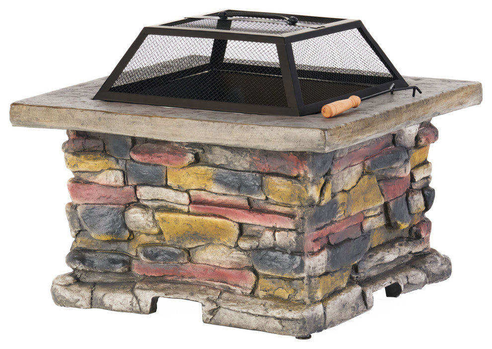 GDF Studio Tundra Outdoor Fire Pit
