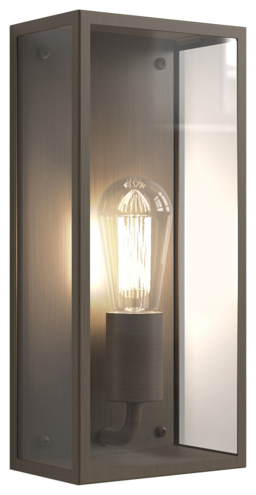 Astro Messina, Dimmable Outdoor Wall Light (Bronze)