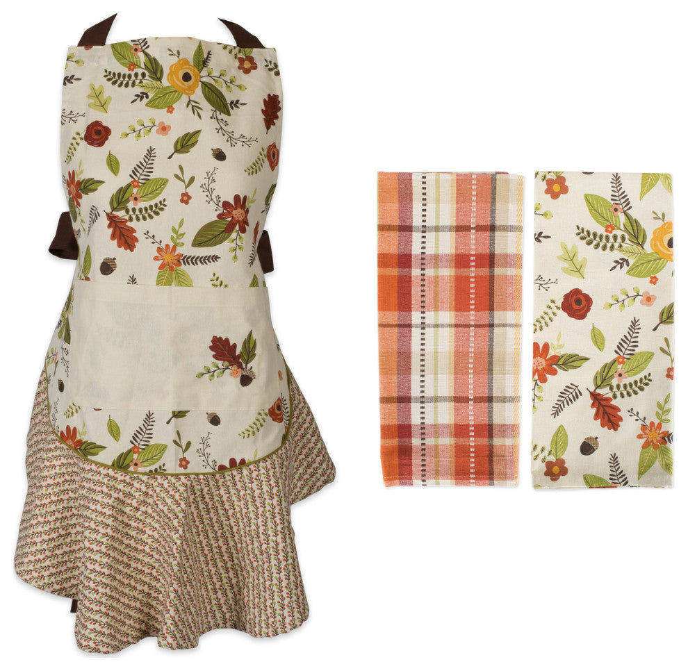 Fall, Love Ruffle Baking Set