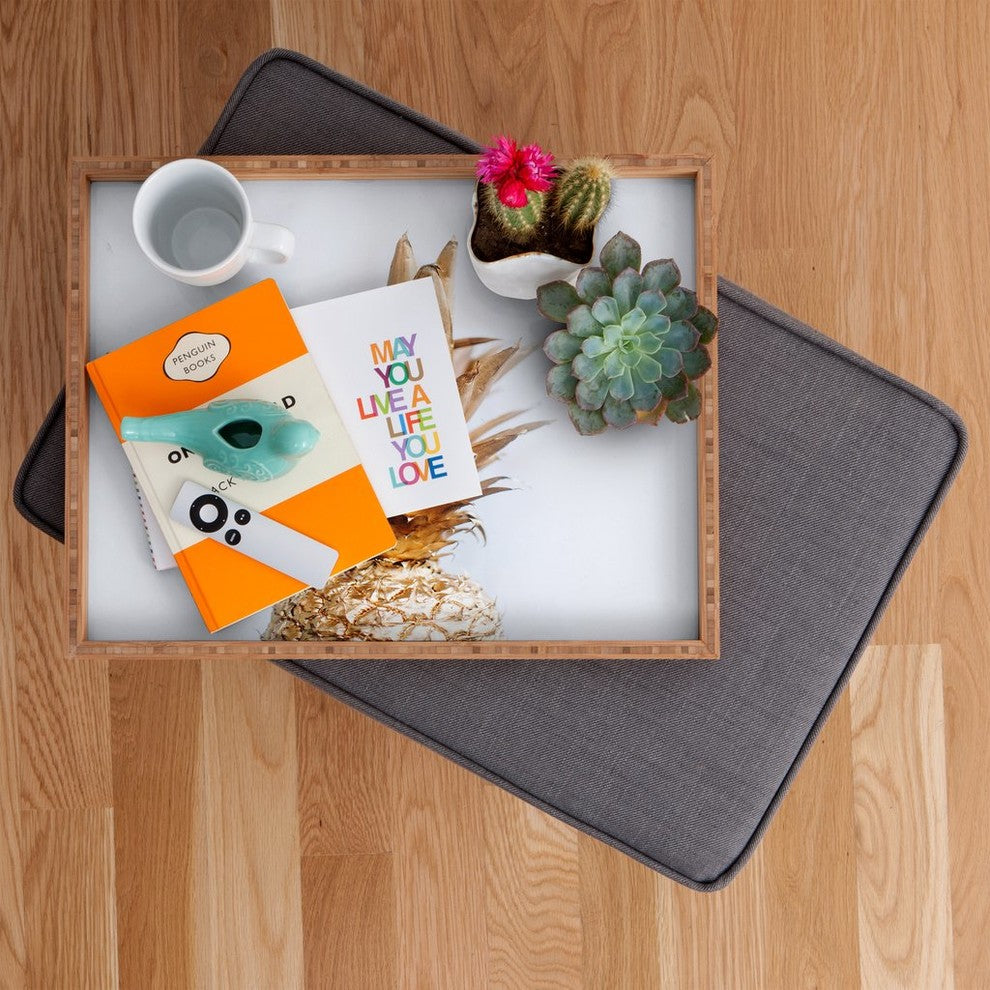 Chelsea Victoria Yes I Like Pina Coladas Rectangular Tray, 18"x14"