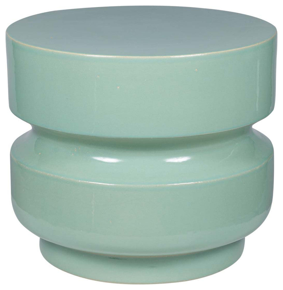 Balance Stool Accent Table, Mint