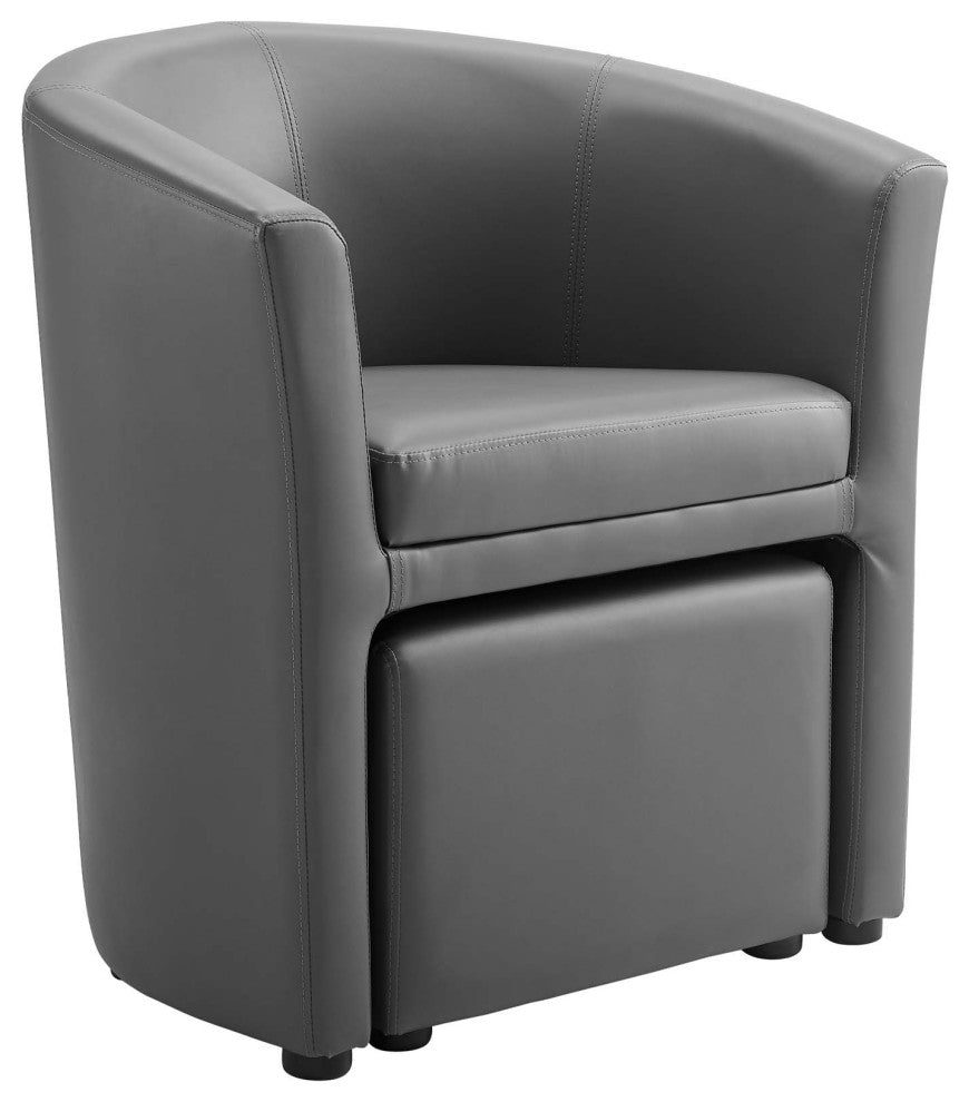 Divulge Armchair and Ottoman