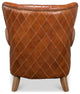 Classic Quilted Leather Armchair