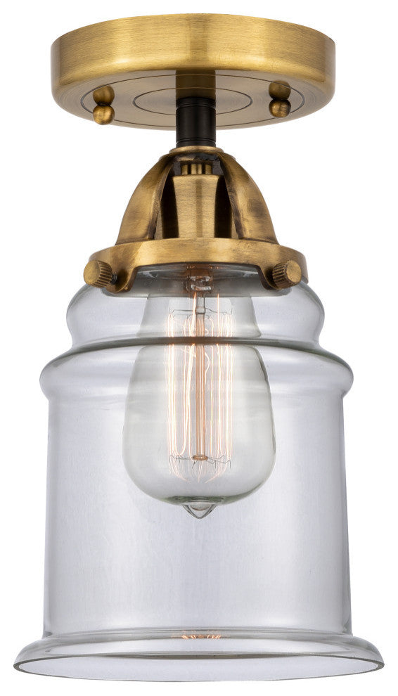 INNOVATIONS LIGHTING 288-1C-BAB-G182 Canton 1 Light 6 inch Semi-Flush Mount