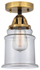 INNOVATIONS LIGHTING 288-1C-BAB-G182 Canton 1 Light 6 inch Semi-Flush Mount
