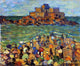 Maurice Prendergast Chateaubriand-s Tomb- St Malo Wrapped Canvas