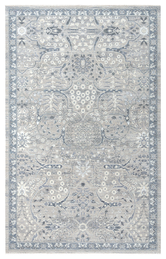 Rizzy Home CUT105 Couture Area Rug 5'x8' Gray