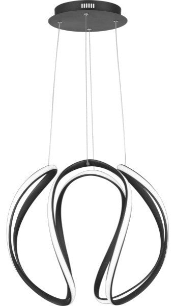 Quoizel PCWN2818EK LED Pendant, Earth Black Finish