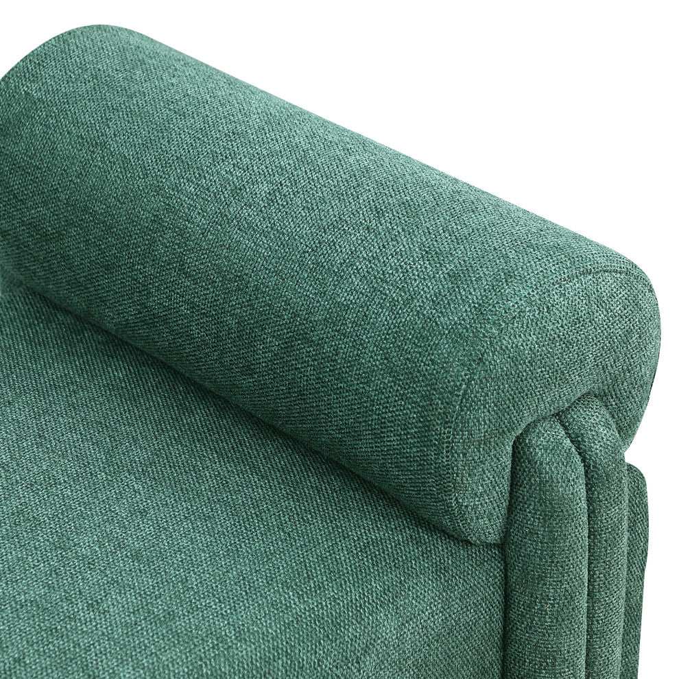 Stefano Upholstered Bench, Green
