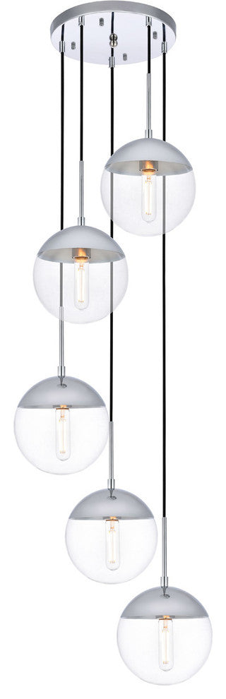 Living District Ld6077C Maxime 5-Light Pendant
