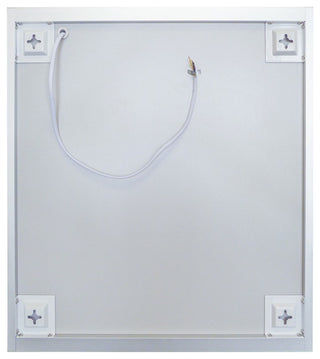24" Rectangular Led Illuminated Mirrored Medicine Cabinet